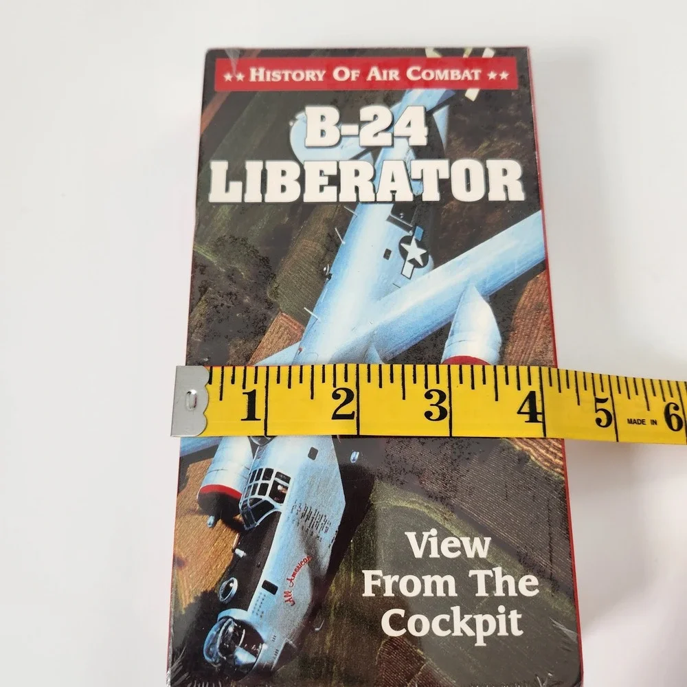 B-24 Liberator View From The Cockpit History Of Air Combat VHS Tape 1997 NEW